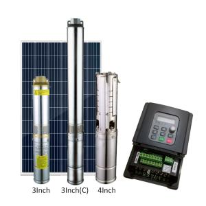 3 Inch and 4 Inch AC&DC Submersible Solar Water Pump